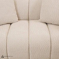 Adonis Loveseat w/2 Pillows - Camel