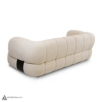 Adonis Sofa w/3 Pillows - Wooly Almond