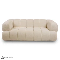 Adonis Sofa w/3 Pillows - Wooly Almond