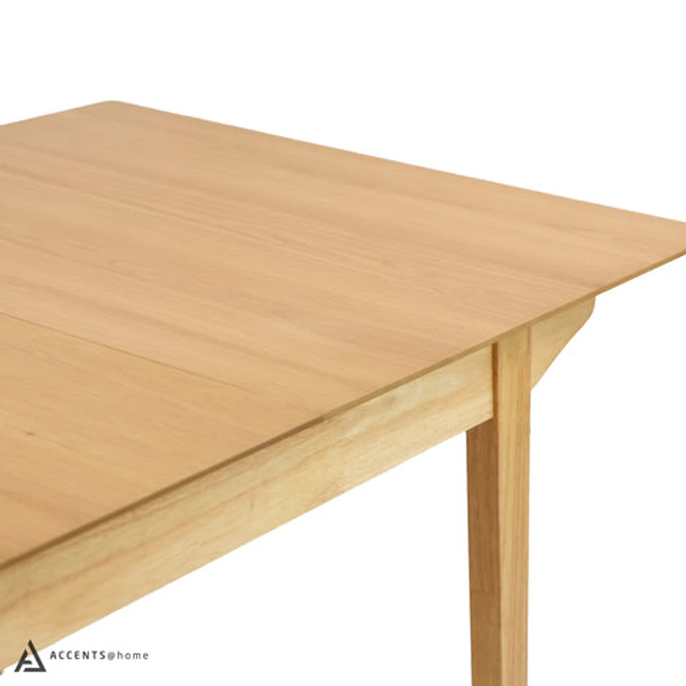 Aldus Extendable Wooden Dining Table - Natural Oak Finish