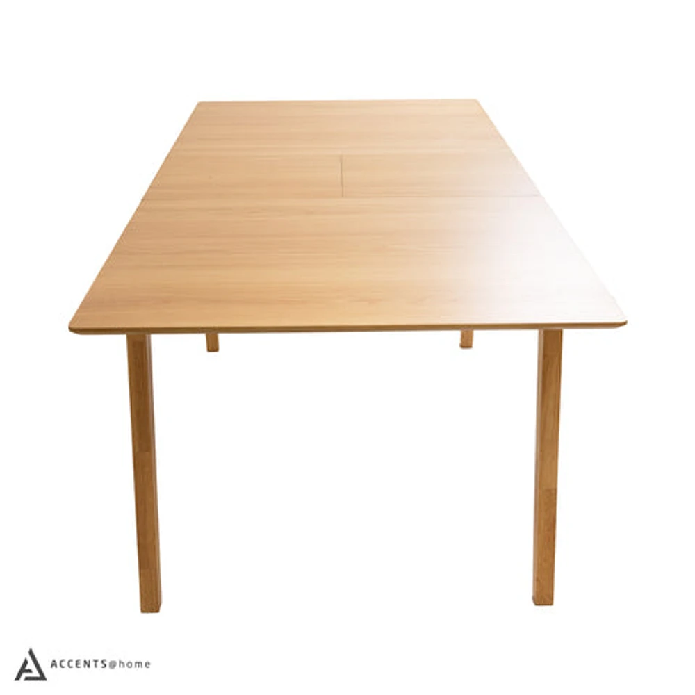 Aldus Extendable Wooden Dining Table - Natural Oak Finish