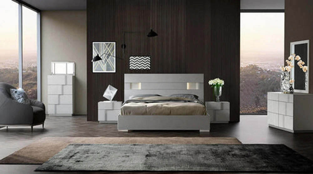 Yulie Nightstand - White - Greater Vancouver Furniture