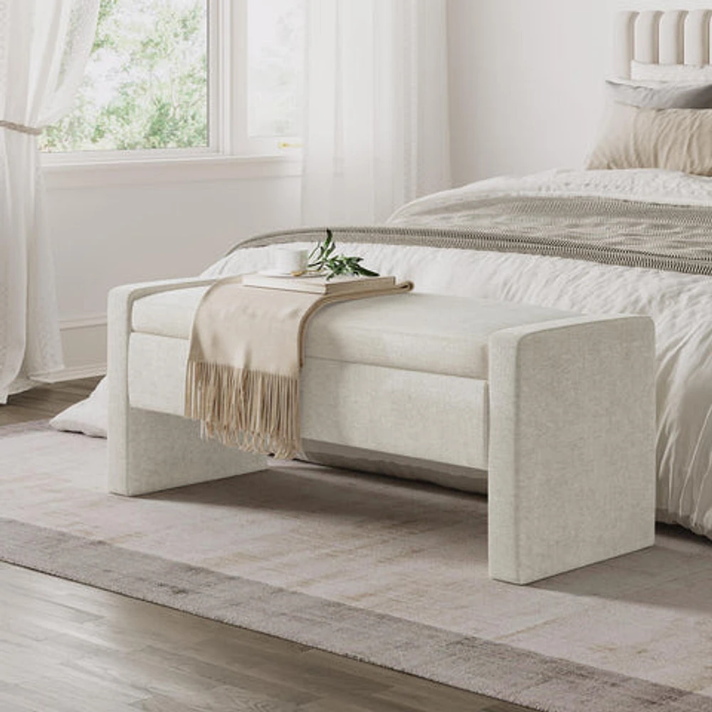 Braun Storage Bench - Natural