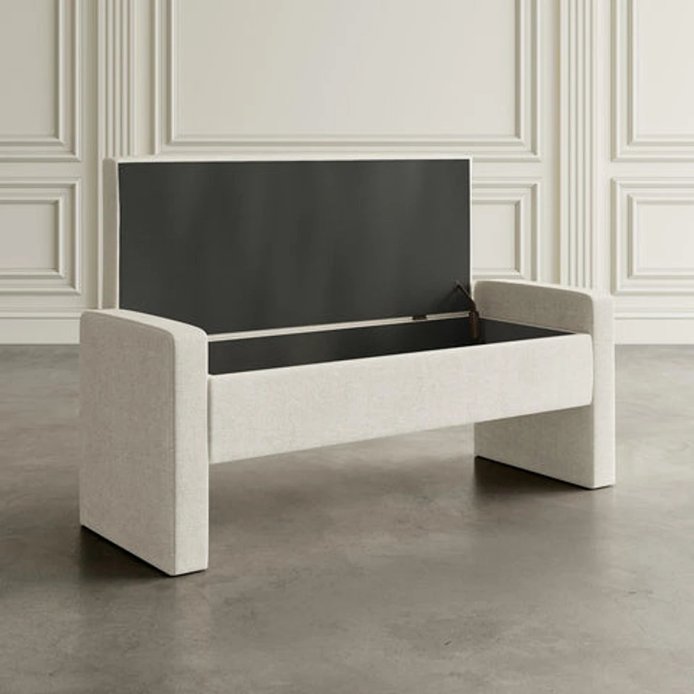 Braun Storage Bench - Natural