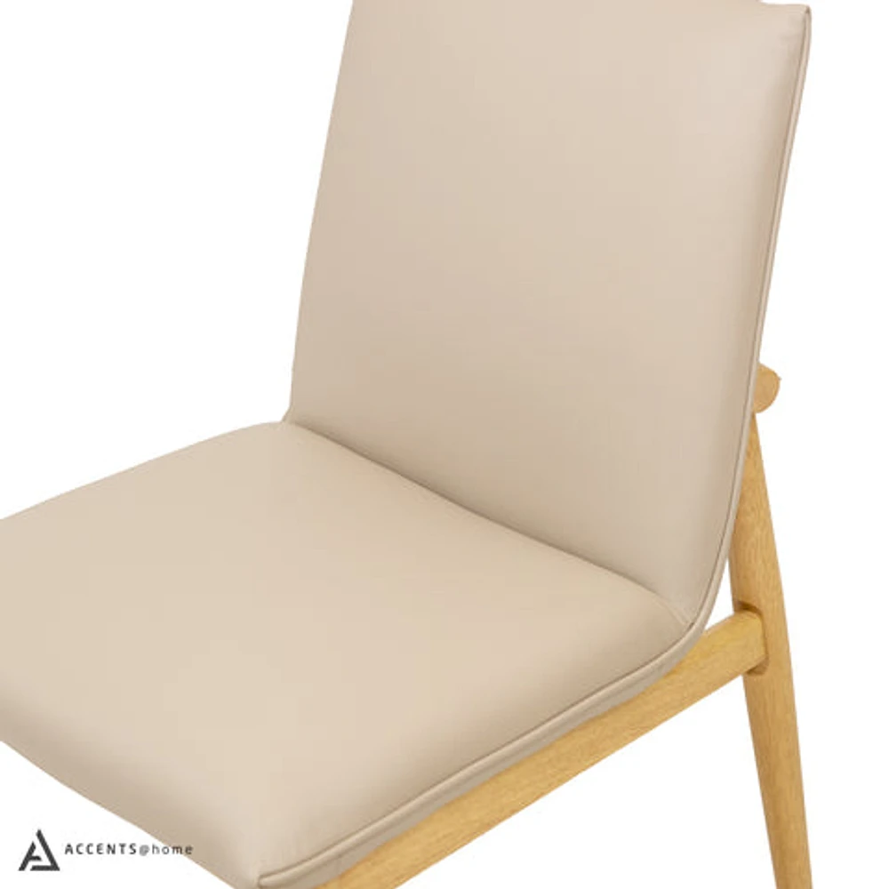 Barnes Genuine Leather Dining Chair