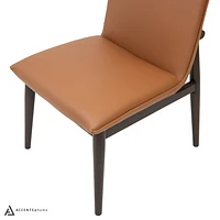 Barnes Genuine Leather Dining Chair