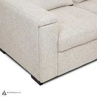 Bjorn Pull Out Sleeper Sectional - Quartz