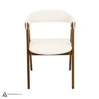 Bogota Contemporary Dining Chair - Camel Brown