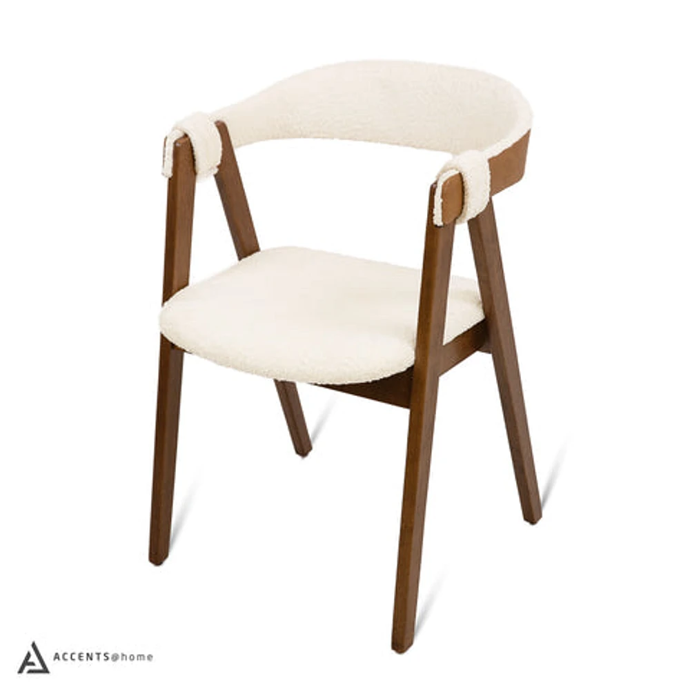 Bogota Contemporary Dining Chair - Camel Brown