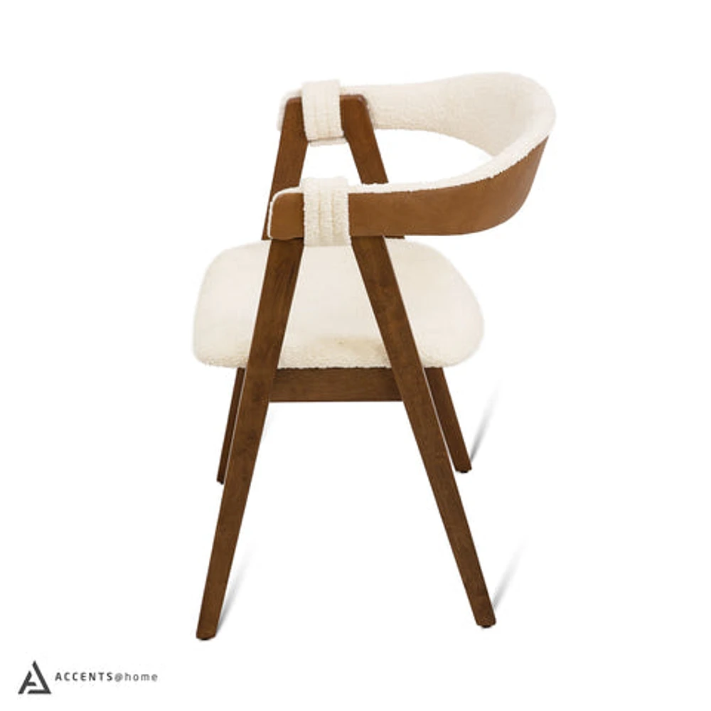 Bogota Contemporary Dining Chair - Camel Brown