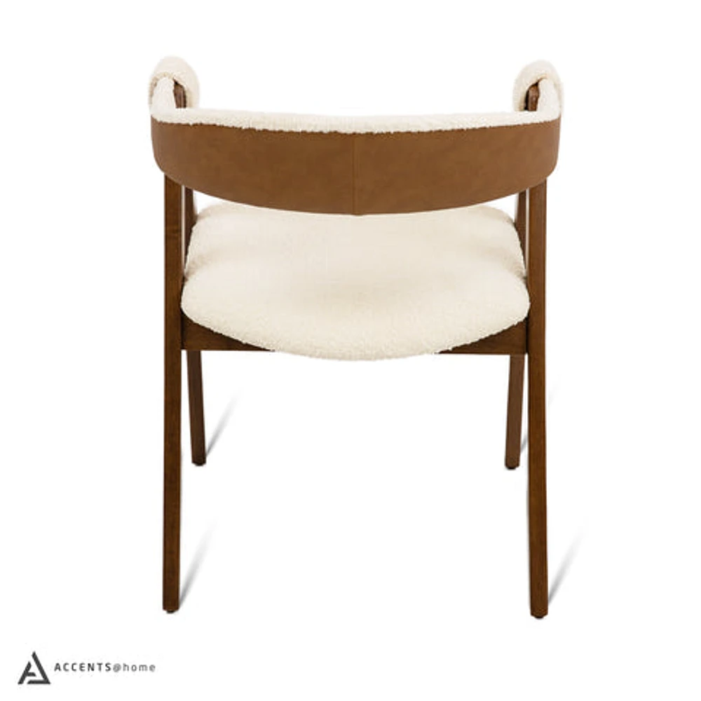 Bogota Contemporary Dining Chair - Camel Brown