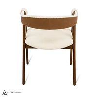 Bogota Contemporary Dining Chair - Camel Brown