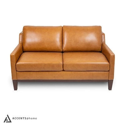 Roba Genuine Leather Loveseat