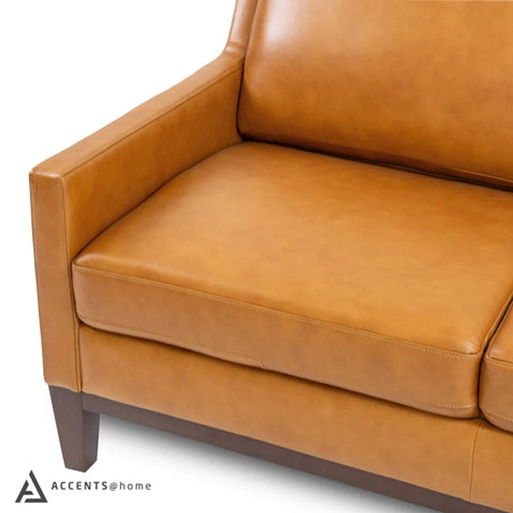 Roba Genuine Leather Loveseat