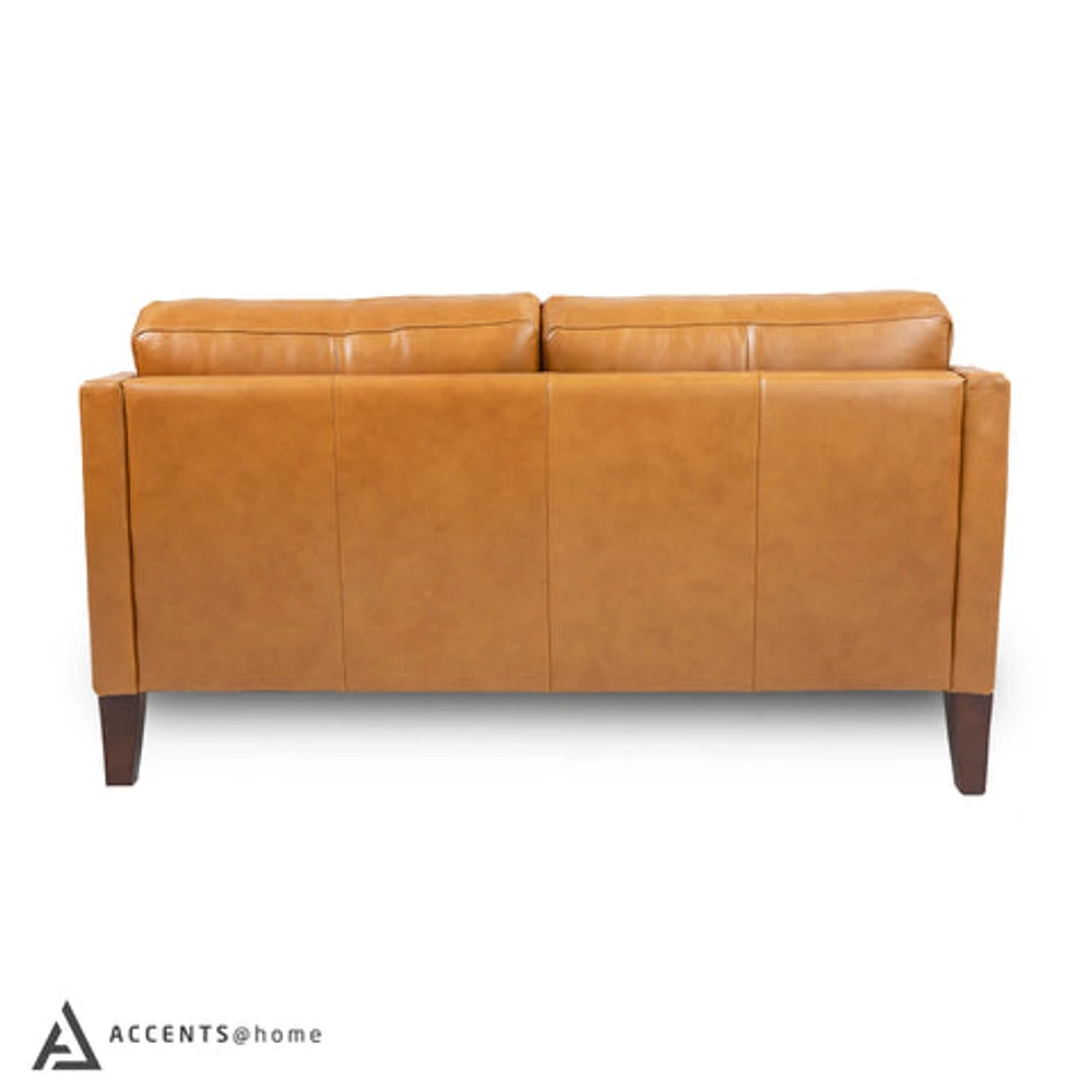 Roba Genuine Leather Loveseat