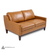 Roba Genuine Leather Loveseat