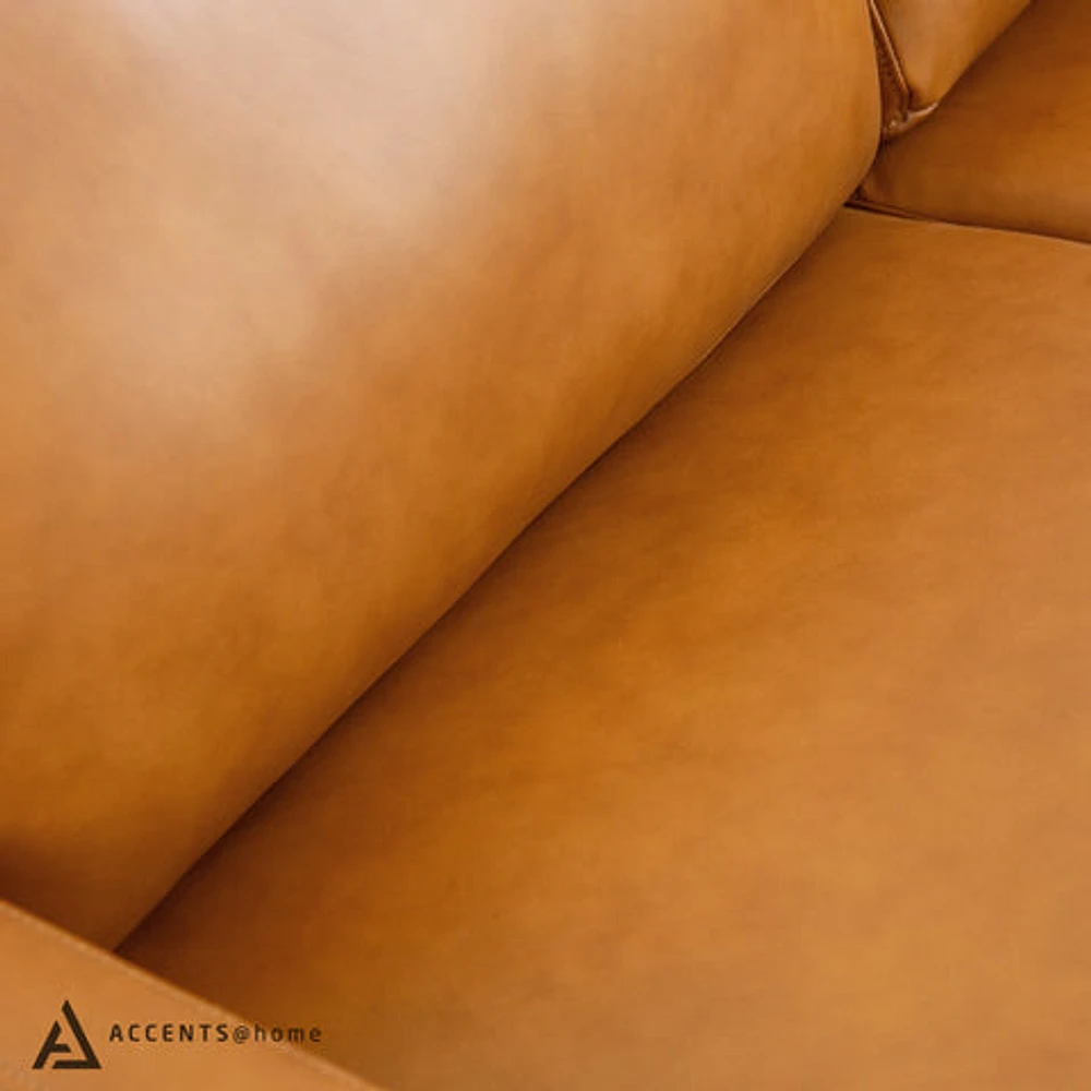 Roba Genuine Leather Loveseat