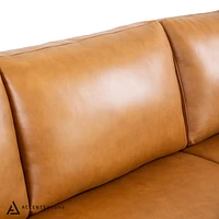 Roba Genuine Leather Loveseat