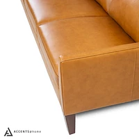 Roba Genuine Leather Loveseat