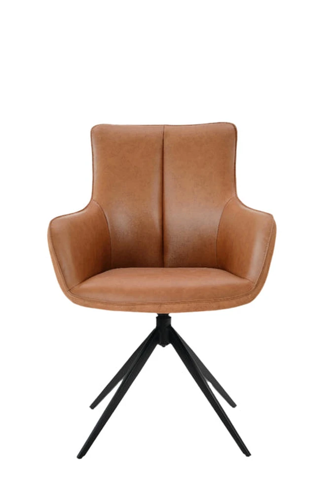 Colliope Dining Chair with 360° Swivel