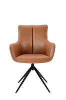 Colliope Dining Chair with 360° Swivel