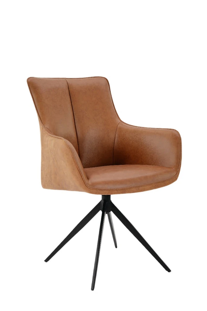 Colliope Dining Chair with 360° Swivel