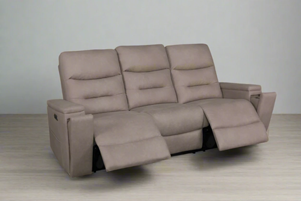 Roche Power Recliner Sofa - Grey