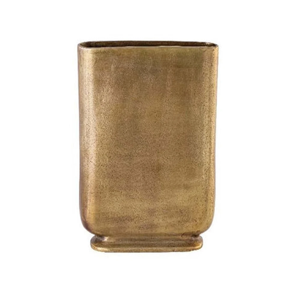 Devi Tall Vase - Antique Brass