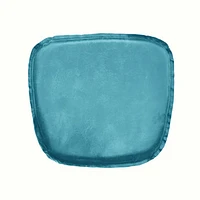 Metal Crossback Leather Cushion Seat - Cognac