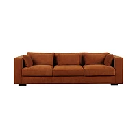 Las Vegas Clive Sofa - Terracotta Chenille