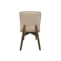 Franklyn Dining Chair - Crosshatch Pebble Cream