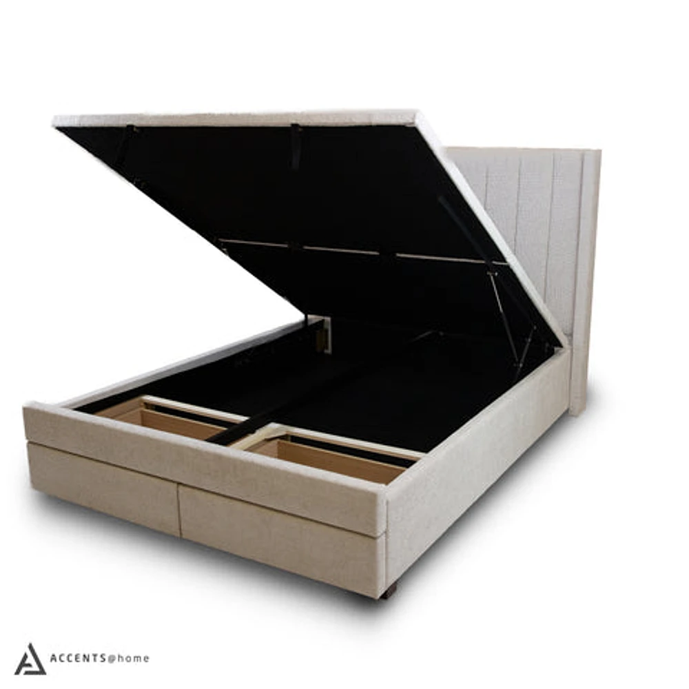 Candice Queen Storage Bed With Drawers