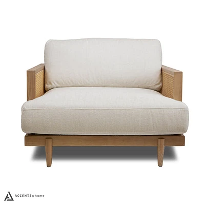 Cesca Accent Chair - Mellow Ivory