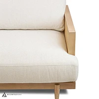 Cesca Accent Chair - Mellow Ivory