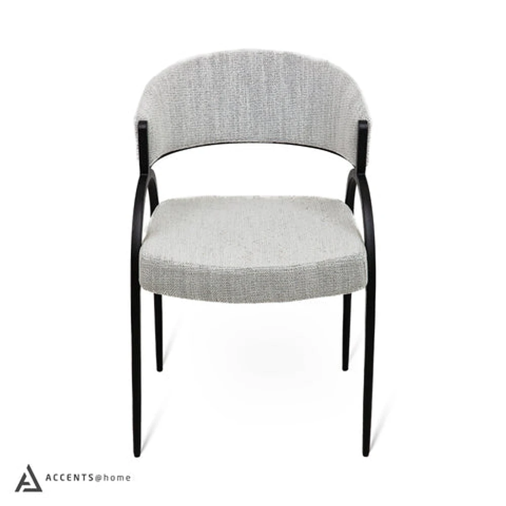 Kara Dining Chair - Light Grey