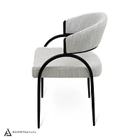 Kara Dining Chair - Light Grey