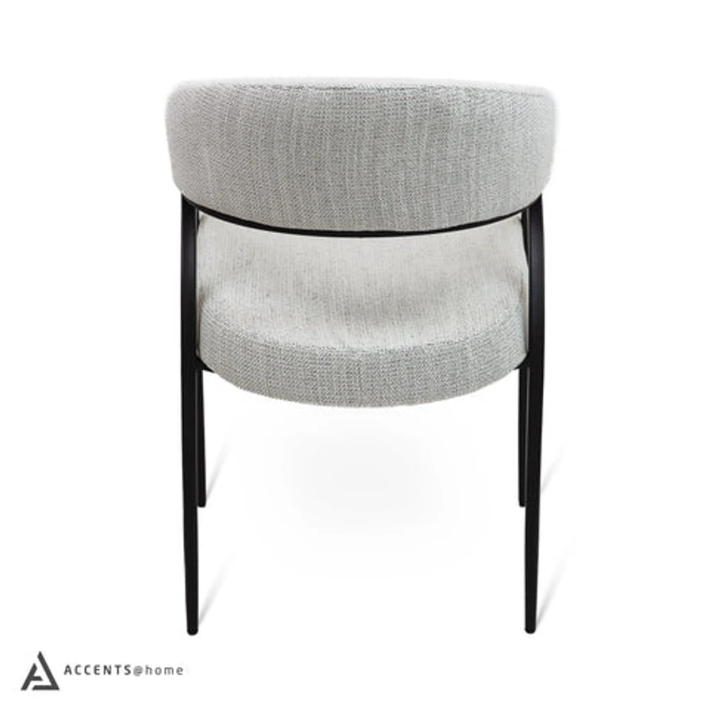 Kara Dining Chair - Light Grey