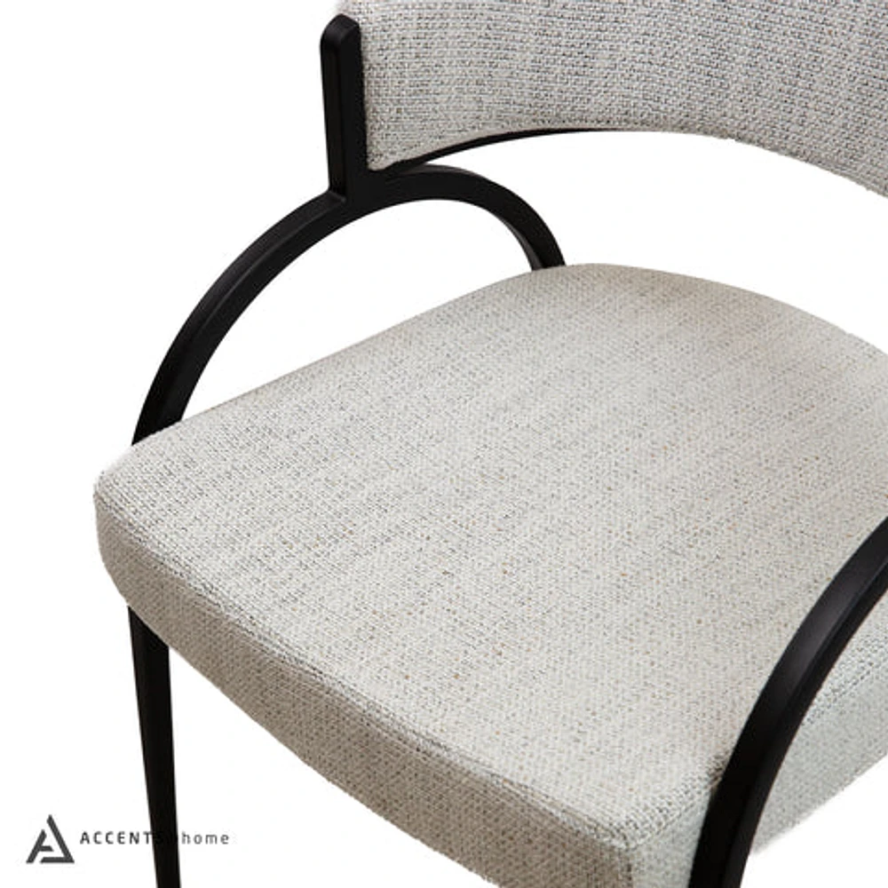 Kara Dining Chair - Light Grey