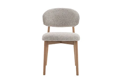Borna Oak Wood Walnut Dining Chair