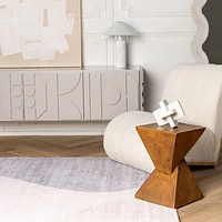 Europa Beige Geometric Pattern Rug