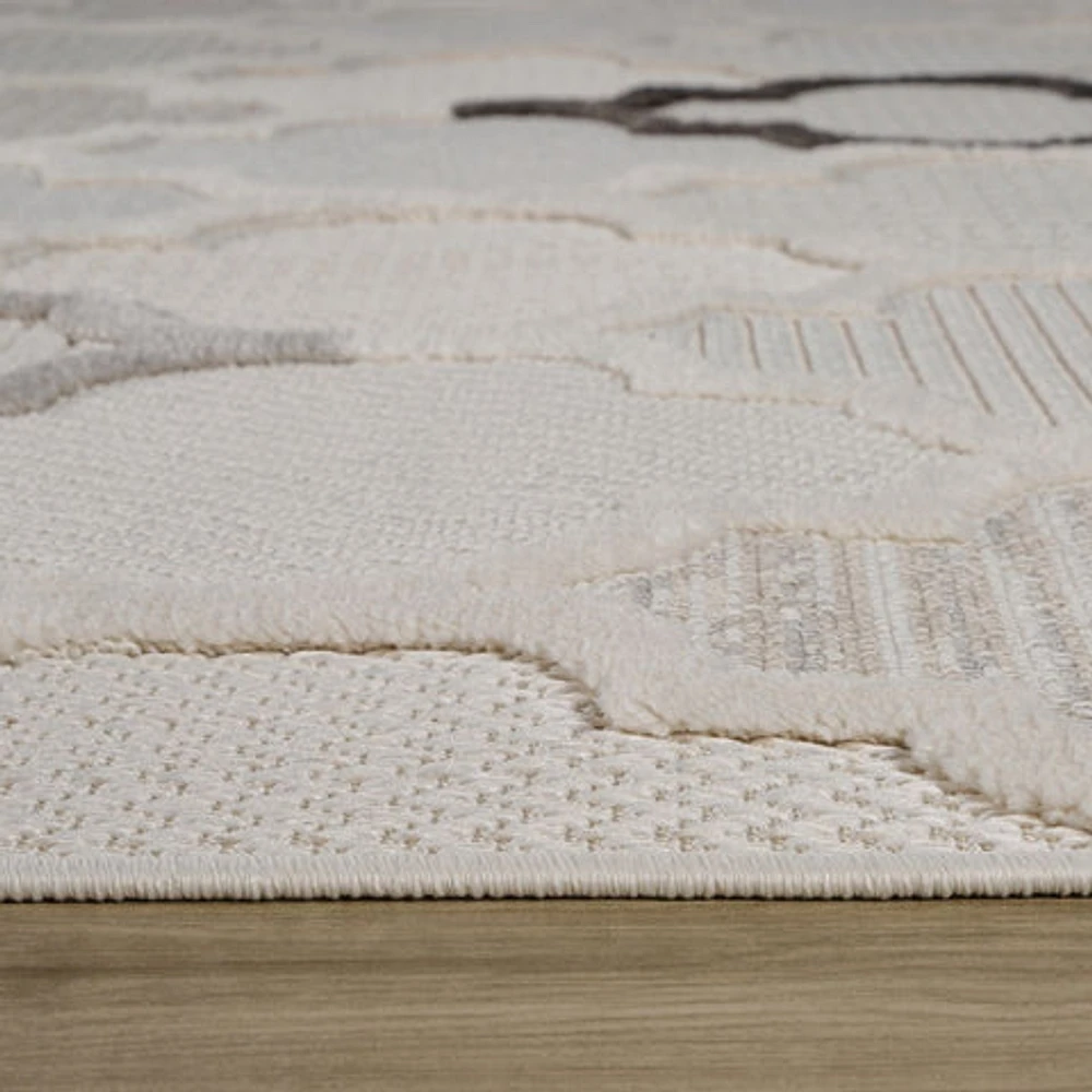 Marrakech Elegant Cream Area Rug