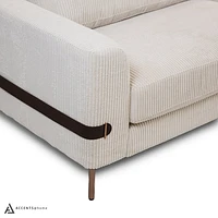 Chadwick Fabric Sofa - Ivory