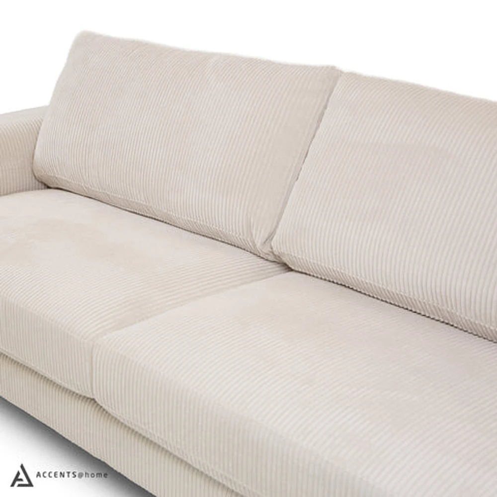 Chadwick Fabric Sofa - Ivory