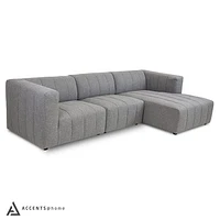 Lauriston 3 Pc Sectional Set Right Chaise