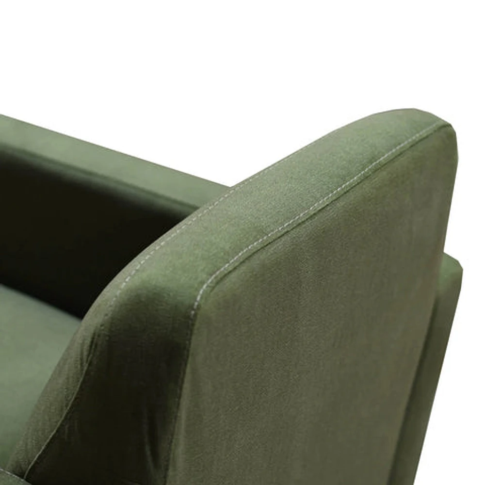 Cooper Swivel Club Chair - Forrest Green