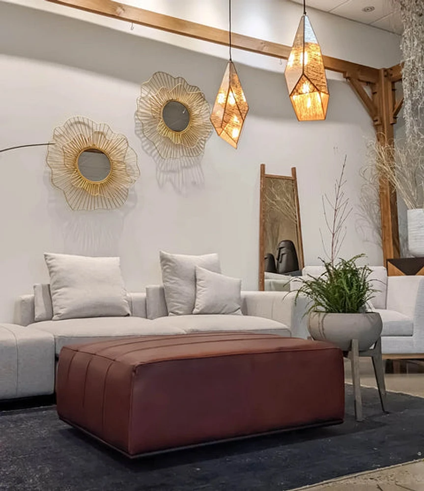 Sullivan Sectional Armless - Alba Stone