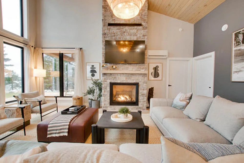 Sullivan Sectional Armless - Alba Stone
