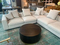 Sullivan Sectional LHF Sofa - Alba Stone