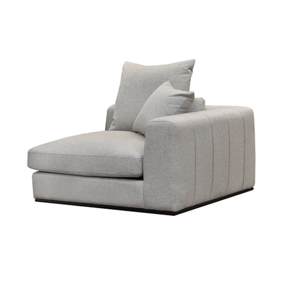Sullivan Sectional LHF Sofa - Alba Stone