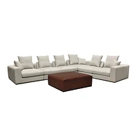 Sullivan Ottoman - Tobacco